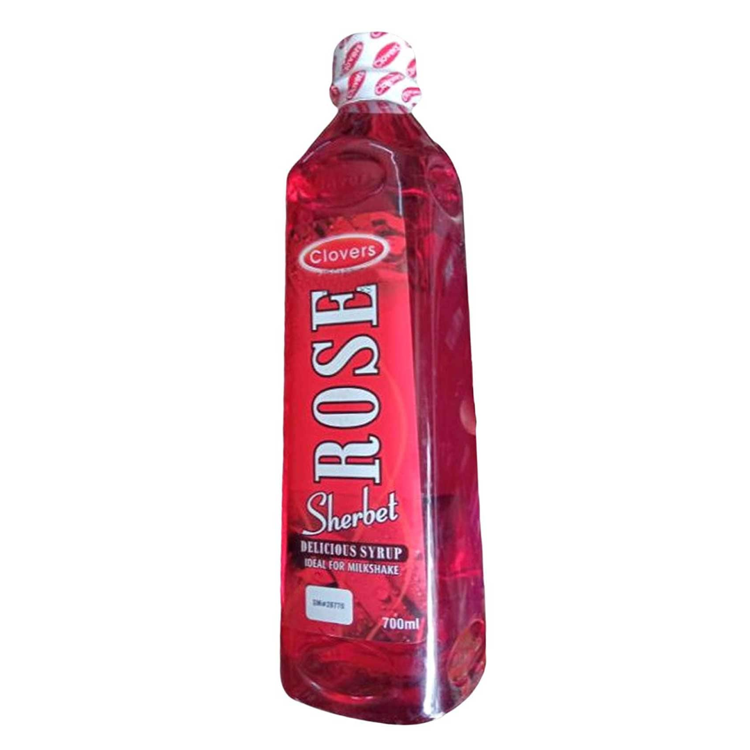 CLOVERS ROSE SORBET SYRUP 700ML